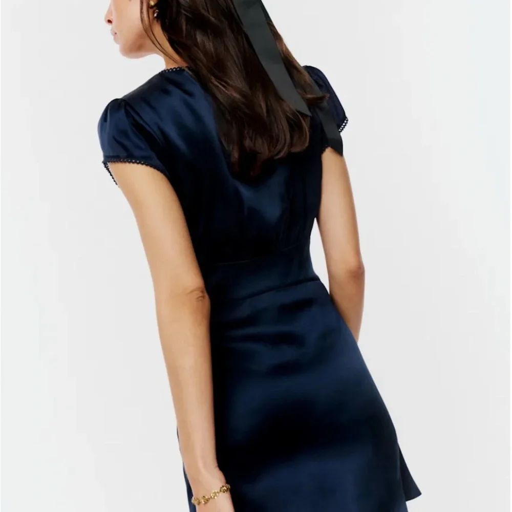 Reformation Midnight Blue Midi Dress - Picture 4 of 7